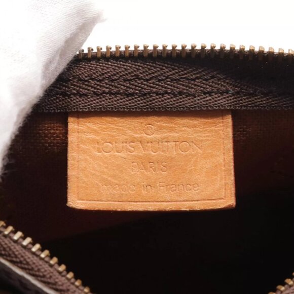 LOUIS VUITTON Mini Speedy Monogram Handbag canvas leather Used Women LV - Picture 4 of 10